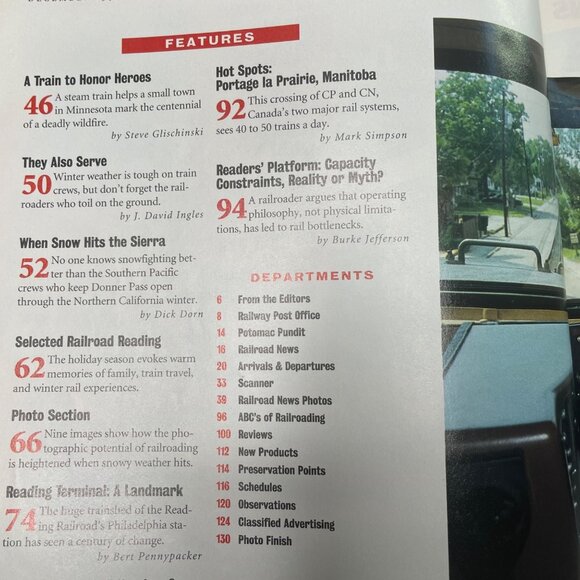 Trains Magazine of Railroading u December 1994 Vol 54 No 12 Annual Holiday Iss - Picture 7 of 12